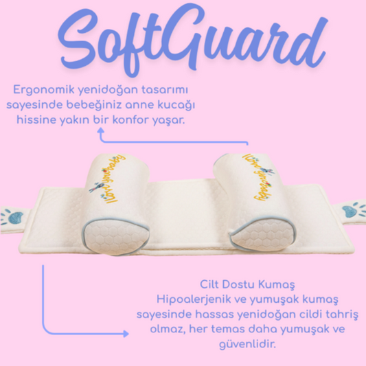 SoftGuard Yenidoğan Ayarlanabilir Bebek Yastığı